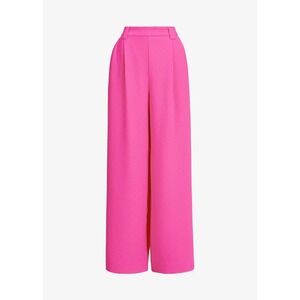 Essentiel Antwerp Pink Wide Leg Pleated Trousers Pants US 4 EU 34